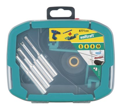 Wolfcraft Wolfcraft Sada diamantových vrtáků Ceramic v kufru 8771000 - Image 2
