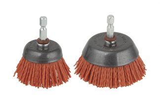 Wolfcraft Wolfcraft Nylonový kartáč tvrdý 65mm hrnec 6stop 1506000