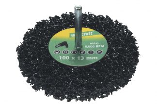 Wolfcraft Wolfcraft Univerzální čistící kotouč 100x13mm do vrtačky, stopka 6mm 1674000