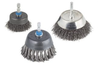 Wolfcraft Wolfcraft drátěný kartáč hrnec 75 mm stopka 2108000