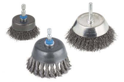 Wolfcraft Wolfcraft drátěný kartáč hrnec 80 mm stopka 2109000