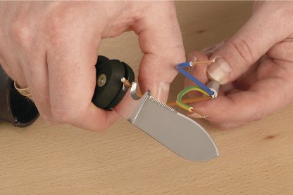 Wolfcraft Wolfcraft Nůž k odizolování kabelů 85 mm, plastové držadlo 4122000 - Image 2