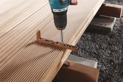 Wolfcraft Wolfcraft Ukončovací set TERASA - skryté spoje: 10 koncových spojek+60 šroubů 6973000 - Image 3