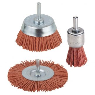 Wolfcraft Wolfcraft Nylonový kartáč – set 3-sada 2741000