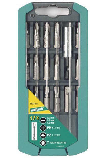 Wolfcraft Wolfcraft Box s Bity 17ks 2K, Solid SL,PH,PZ,TX 8633000 - Image 3