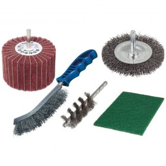 Wolfcraft Wolfcraft 5-dílná souprava na zpracování kovu 5641000