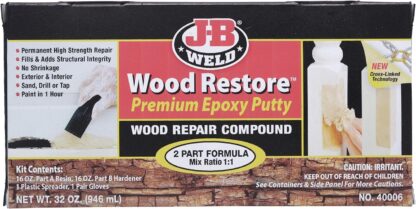 J-B WELD 40007 prémiový epoxidový tmel WOOD RESTORE PREMIUM ( 1892ml ) - Image 2