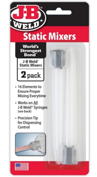 J-B WELD 50099 statické mixéry - směšovače pro SYRINGES 25ml ( 2ks )