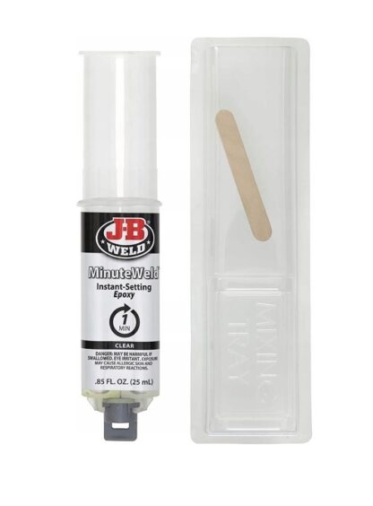 J-B WELD 50101 nejrychlejší čiré epoxidové lepidlo MinuteWeld ( 25ml ) - Image 2