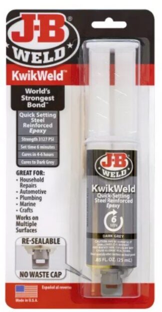 J-B WELD 50176 rychle tuhnoucí dvousložkové epoxidové lepidlo KwikWeld ( 25ml )
